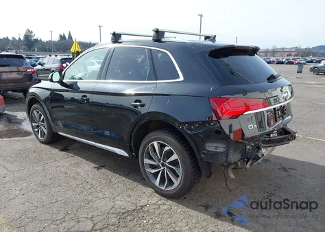 2022 Audi Q5 Premium Plus 45 Tfsi S Line Quattro S Tronic z USA, uszkodzony, nr VIN WA1EAAFY9N2131083